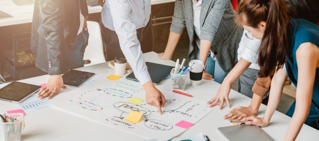 business brain storm meeting presentation